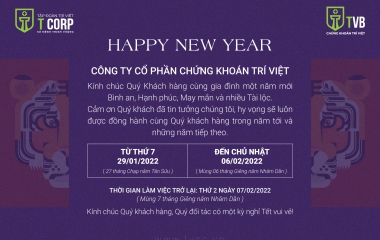 THÔNG BÁO LỊCH NGHỈ TẾT NGUYÊN ĐÁN NHÂM DẦN 2022